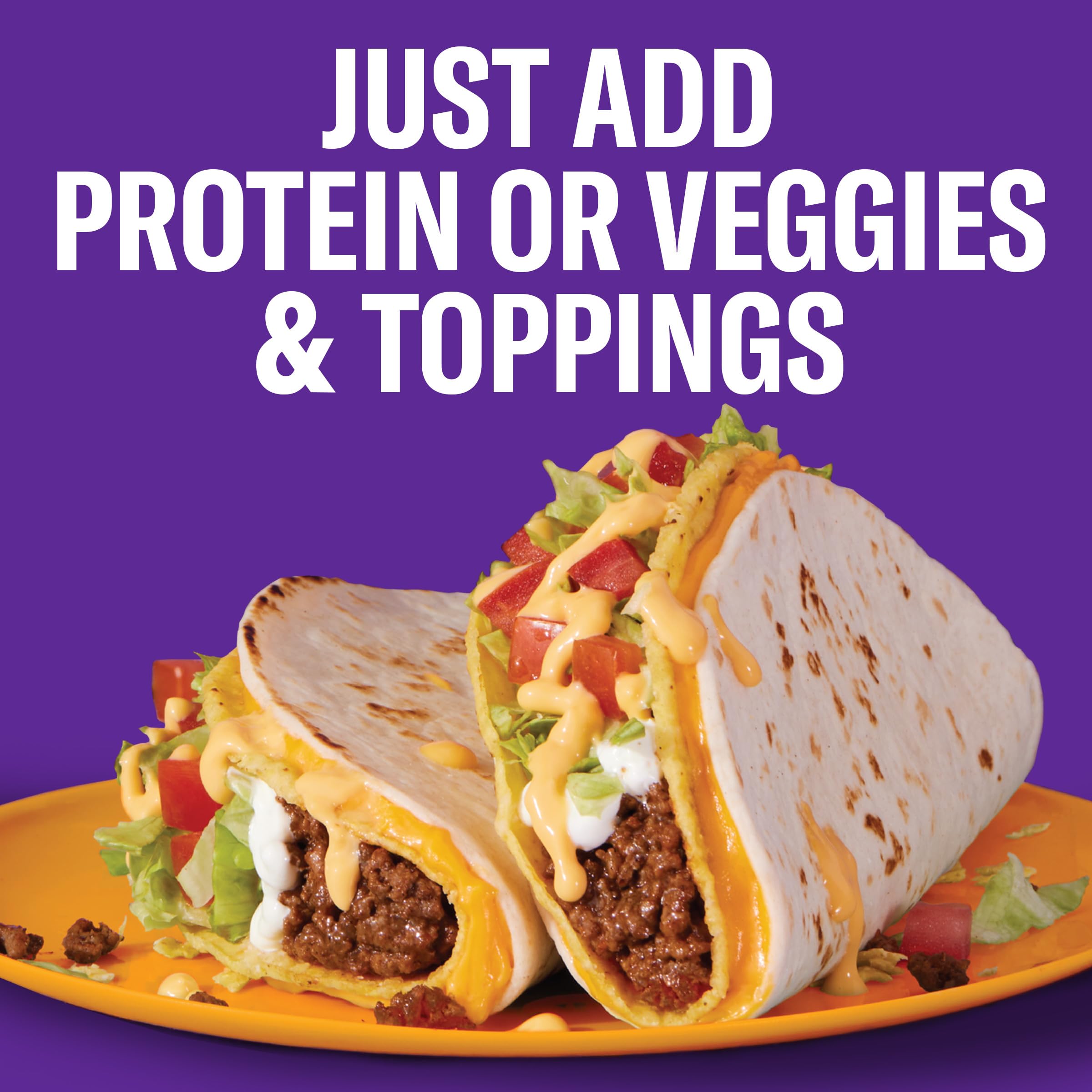 Velveeta cheese sauce from the Taco Bell kit ready to spread on tortillas