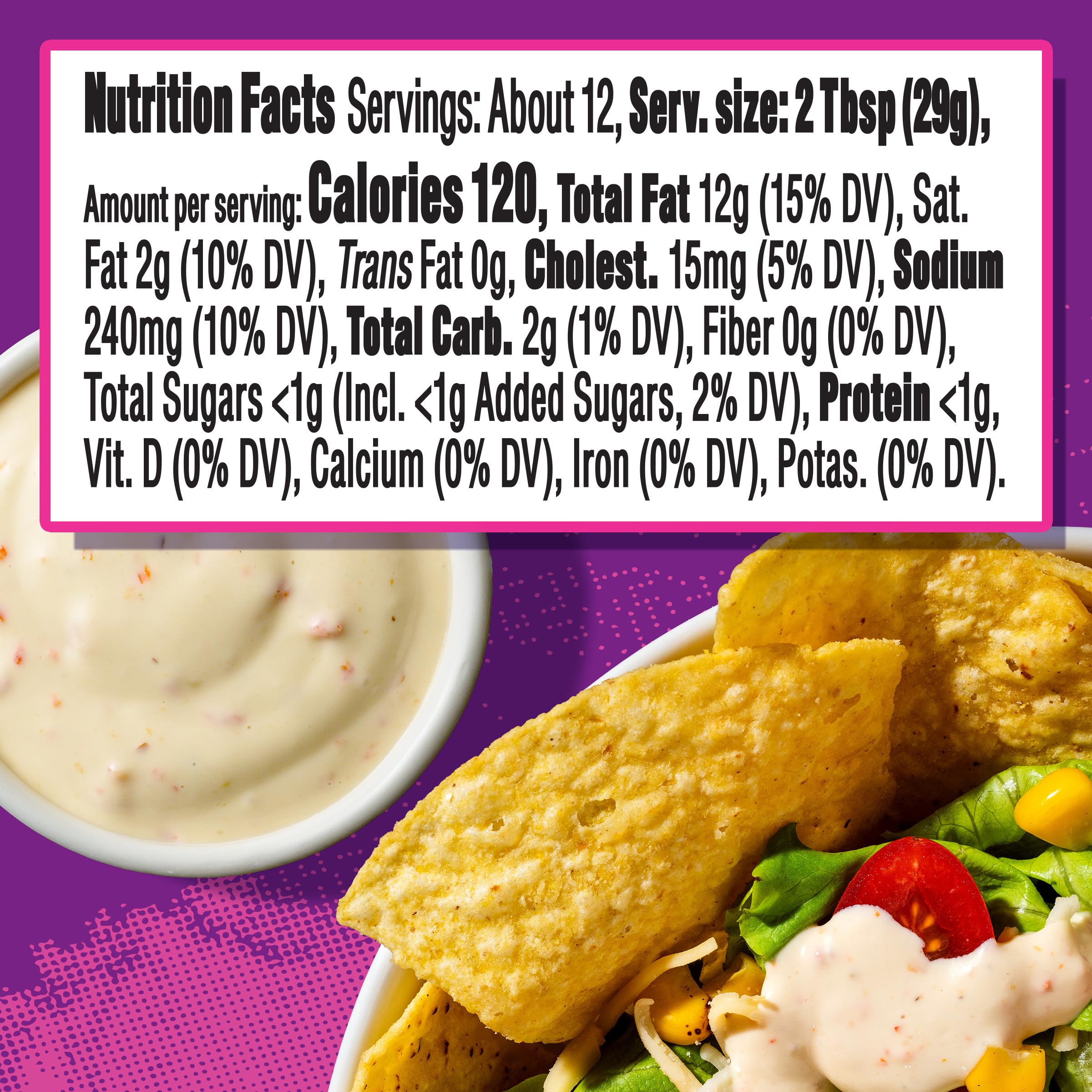Pour-ready Baja sauce offers zesty kick for burritos and fajitas.