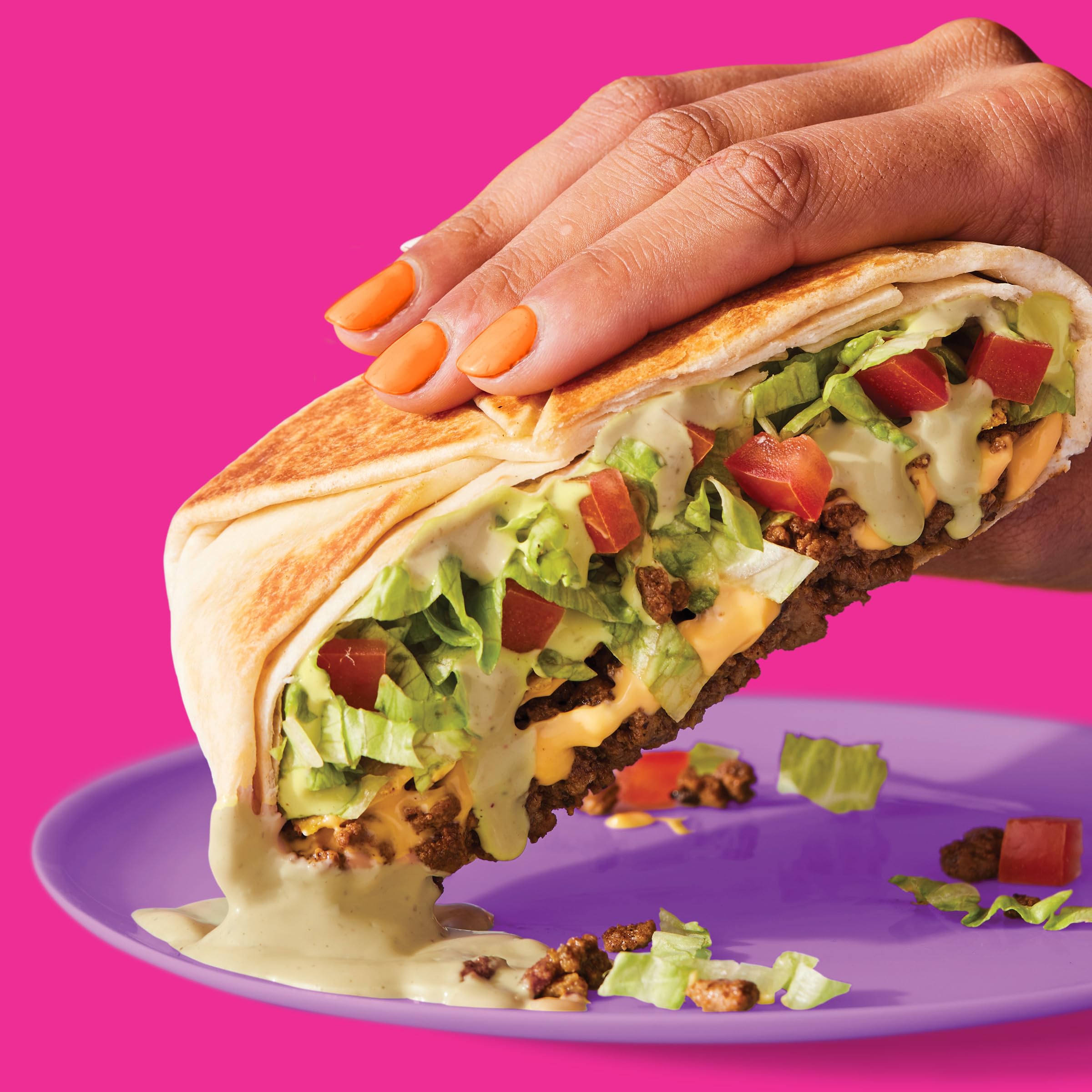 Taco Bell Baja sauce is great with shrimp tacos and salads for a zesty upgrade.