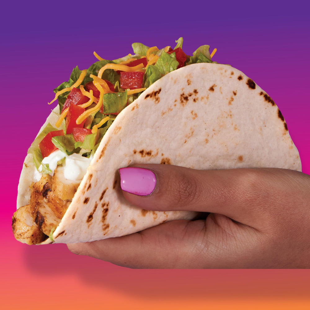 Taco Bell Dinner night setup showing a family-friendly taco mood.