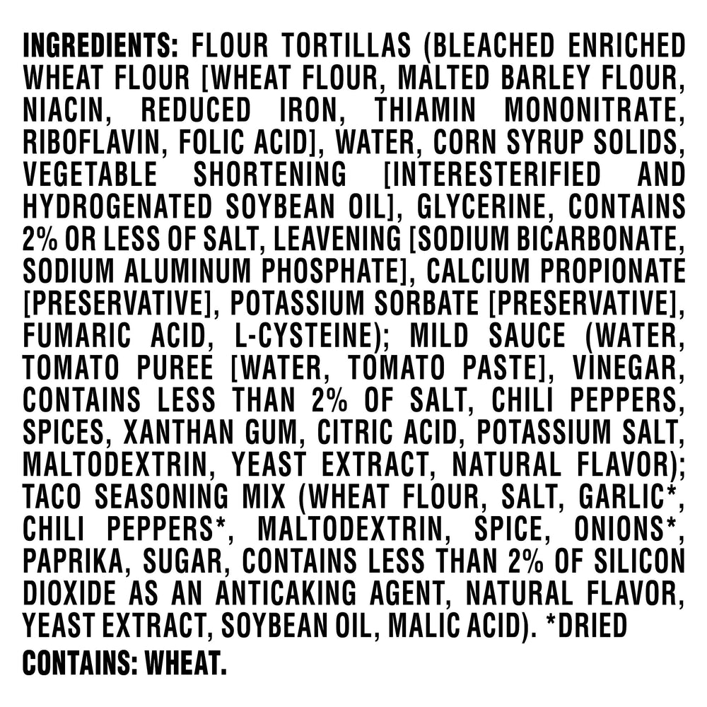 Taco Bell Mild Sauce bottle, perfect for topping and dipping.