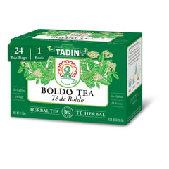 Tadin Boldo Tea box shows packaging for easy daily use.