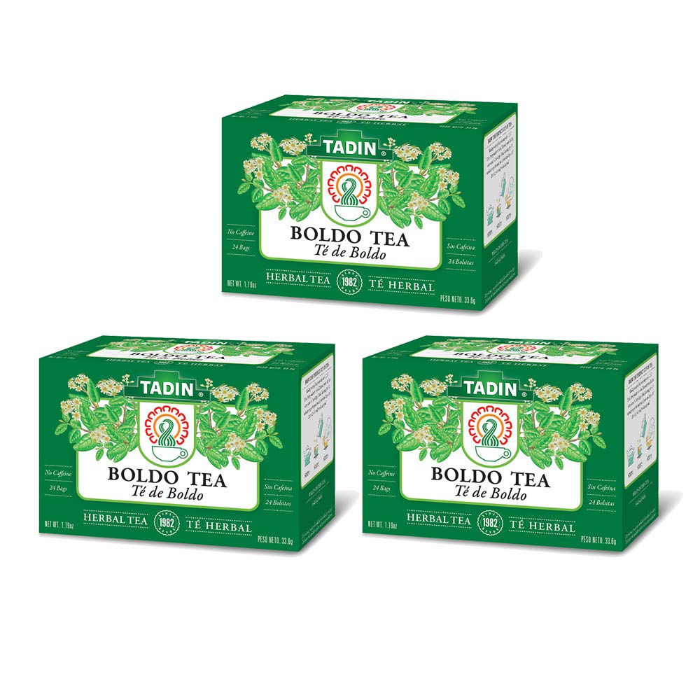 Tadin Boldo Tea cup steeping, soothing ritual and green aroma