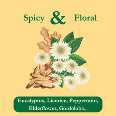 Tadin Bronco tea cup highlights licorice and elderflower notes for flavor depth