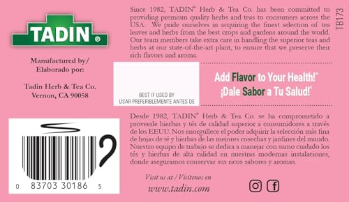 Tadin Guava Rose Tea iced glass shows refreshing tropical flavor for summer cooling.