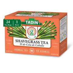 Tadin shavegrass tea bags collection for a daily comforting herbal ritual.