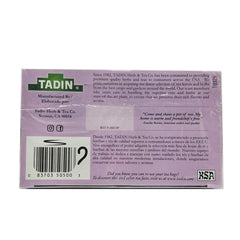 Steaming cup of Tadin Tila Linden Tea with floral aroma.