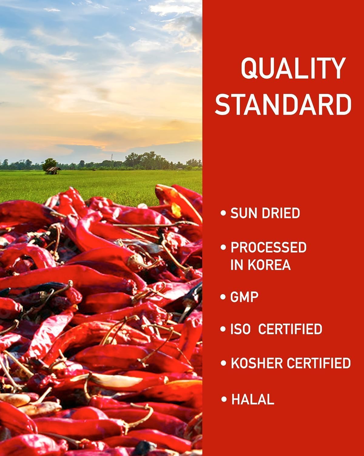 Taekyung spice processed in a South Korea facility