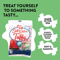 Taffy Town salt water taffy handmade recipe highlights traditional soft texture.
