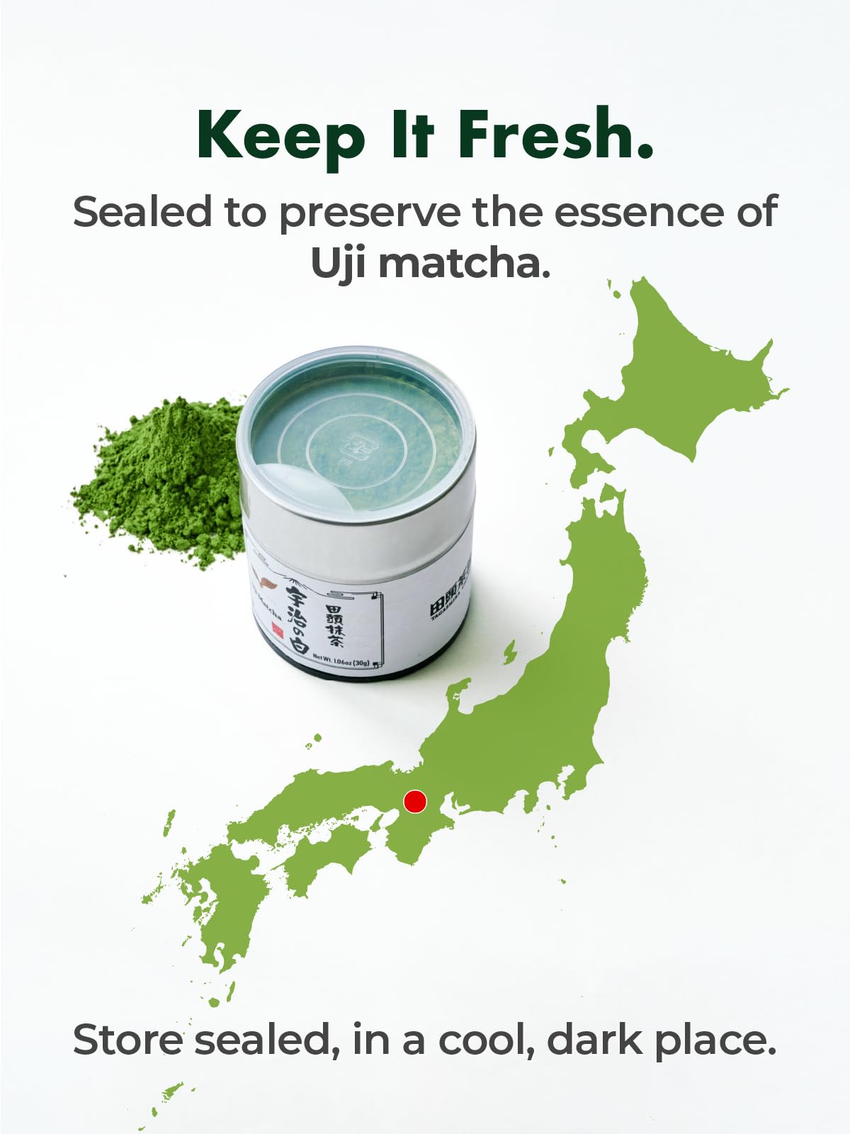 Usucha prep with TAGASHIRA CHAHO Uji no Shiro for quick tea