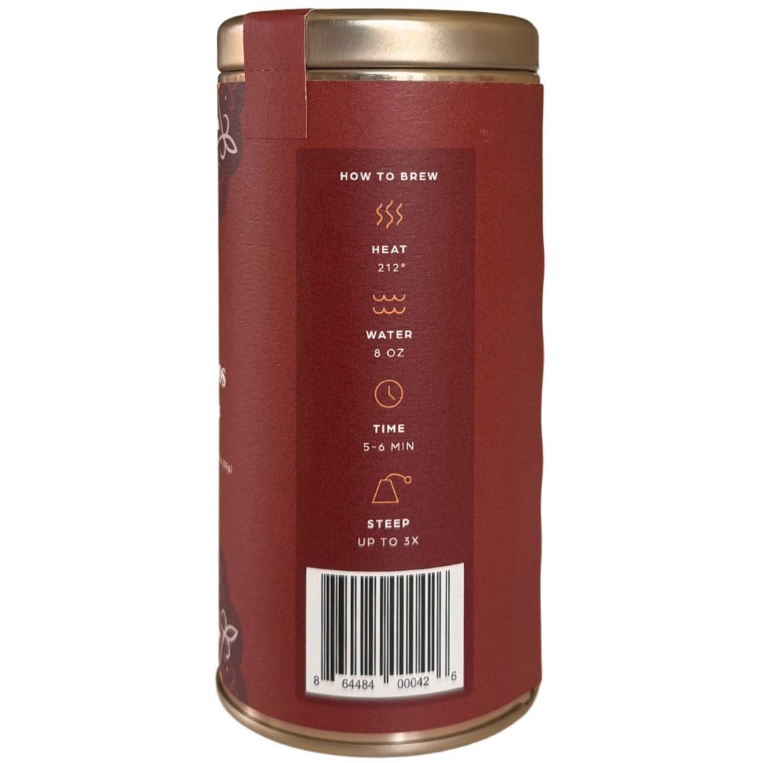 Tahmina biodegradable tea bags reveal natural, aroma-rich infusion ready to enjoy.