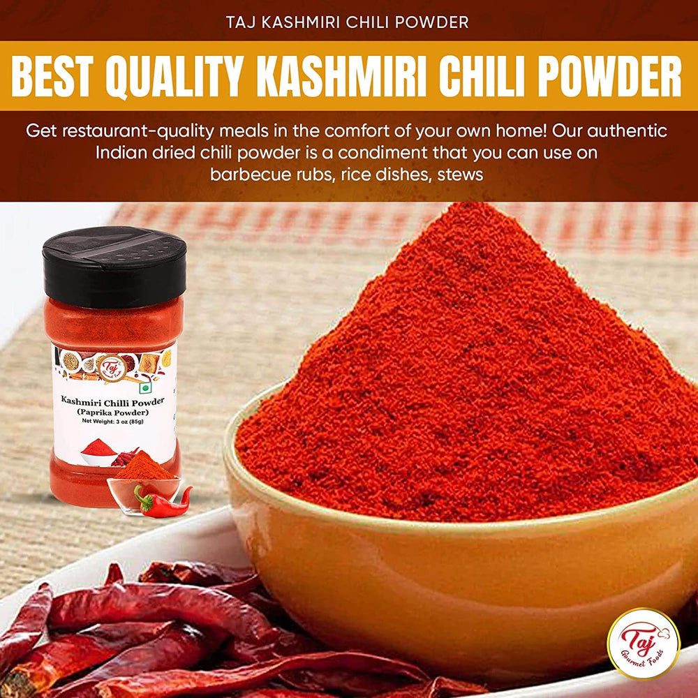 Steaming curry seasoned with Kashmiri powder for balanced warmth