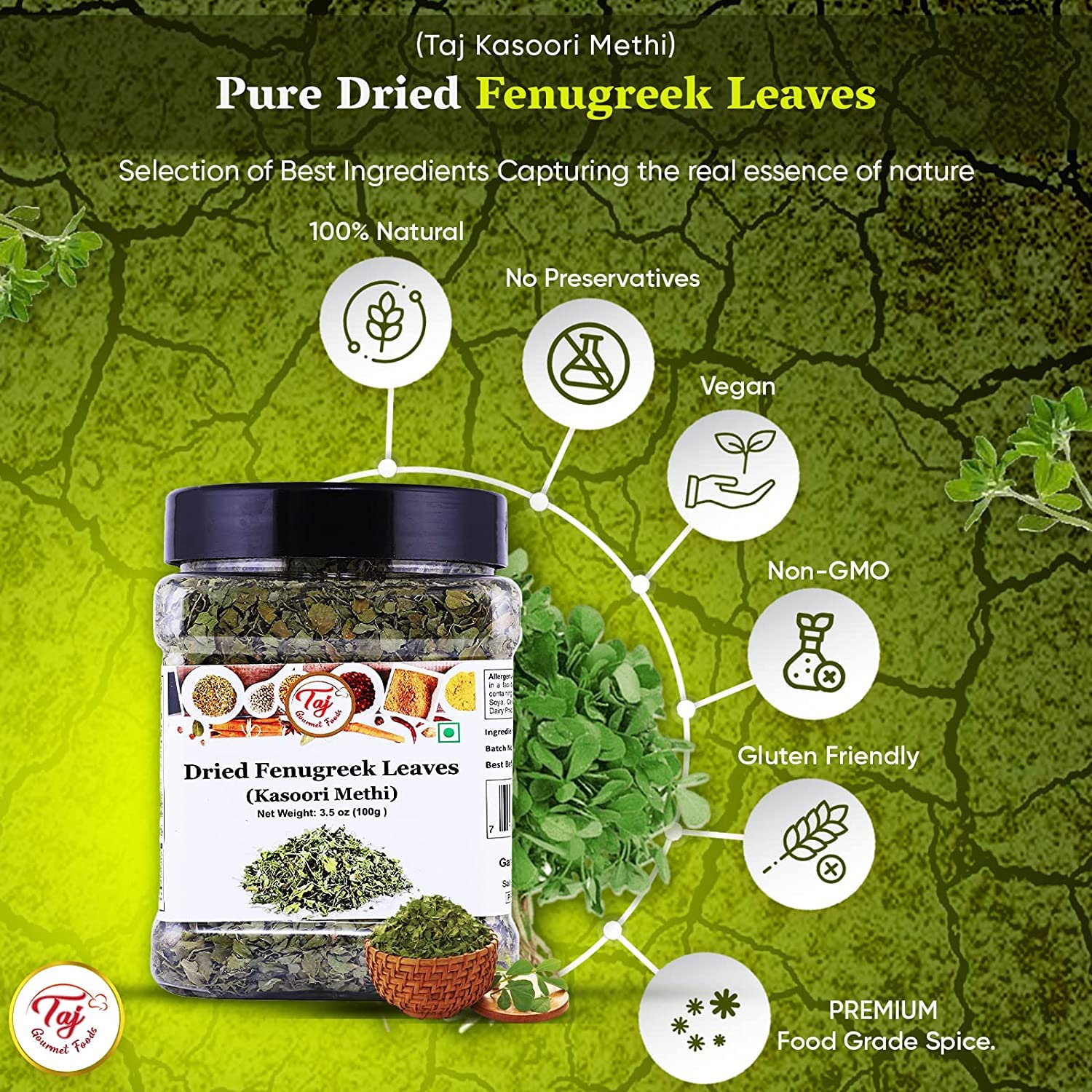 KAJ Kasoori Methi curry idea for vibrant flavor in dishes.