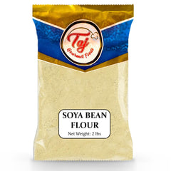 TAJ Gourmet Soya Bean Flour 2lb pack—baking and cooking ready for use