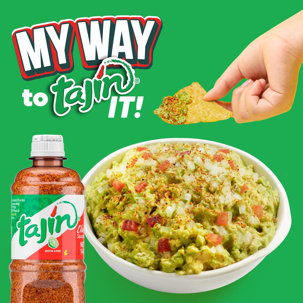 Tajín Clásico Chile Lime on popcorn creates a savory, lime-forward snack.