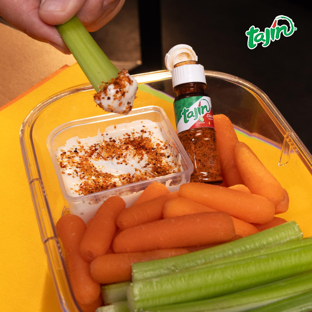 Tajin Clásico mini pouch pack highlights portability for parties