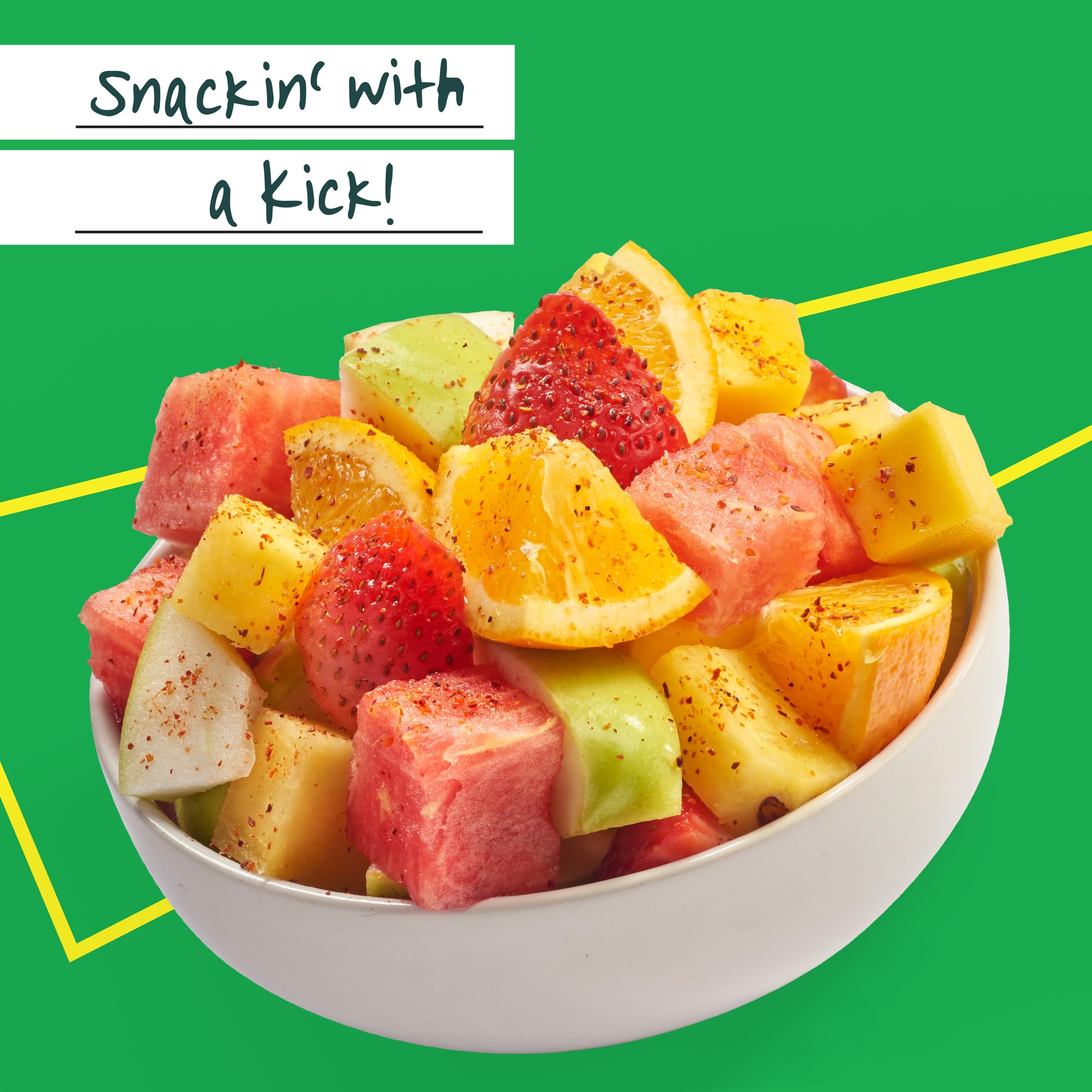 Tajin Classic popcorn sprinkle adds savory finish