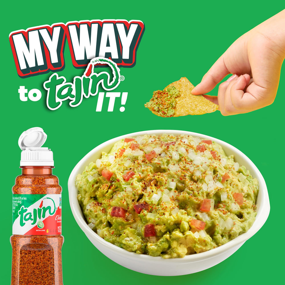 Chicken tacos with Tajín for elevated flavor.