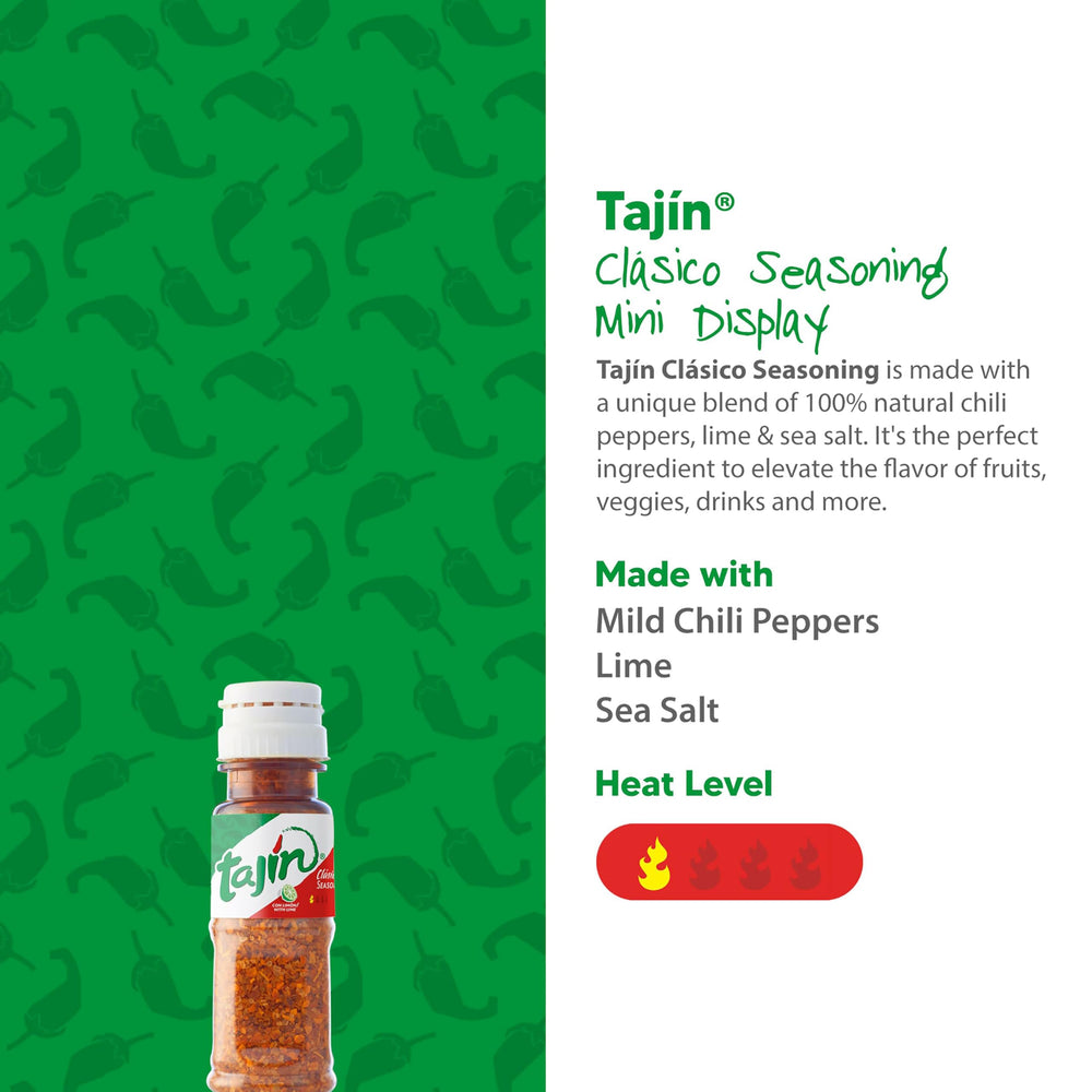 Tajín Clásico sprinkled on popcorn for a savory crunch.