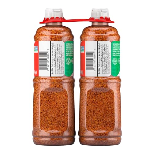 Tajín Clásico being sprinkled on fruit delivers zingy, refreshing flavor.