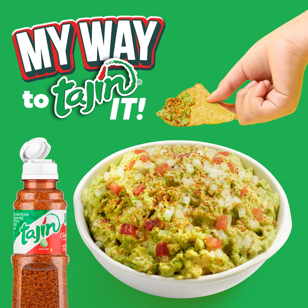 Tajin Clasico seasoning on popcorn adds a zesty finish