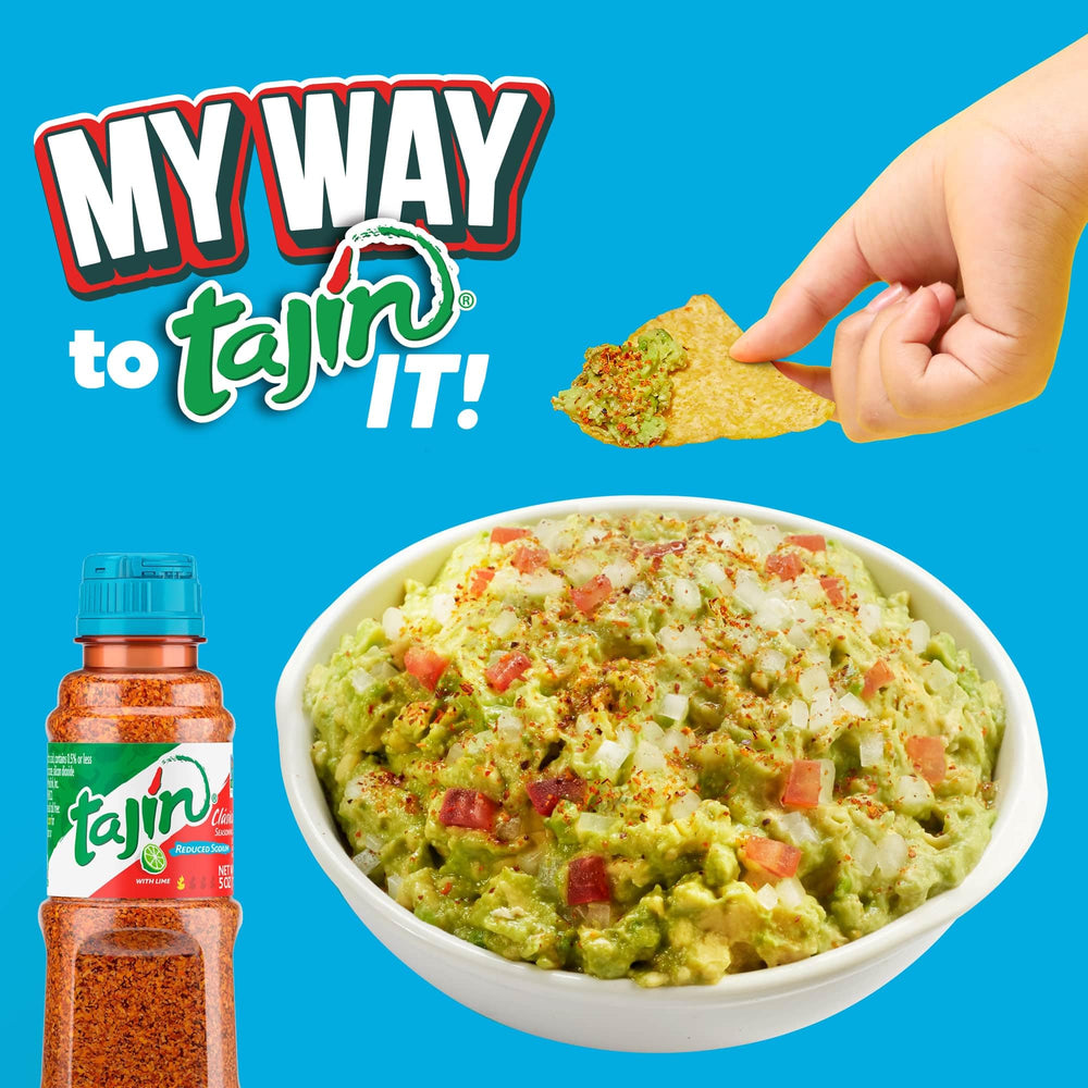 Tajin Clásico Reduced Sodium poultry seasoning perfect for chicken fajitas.