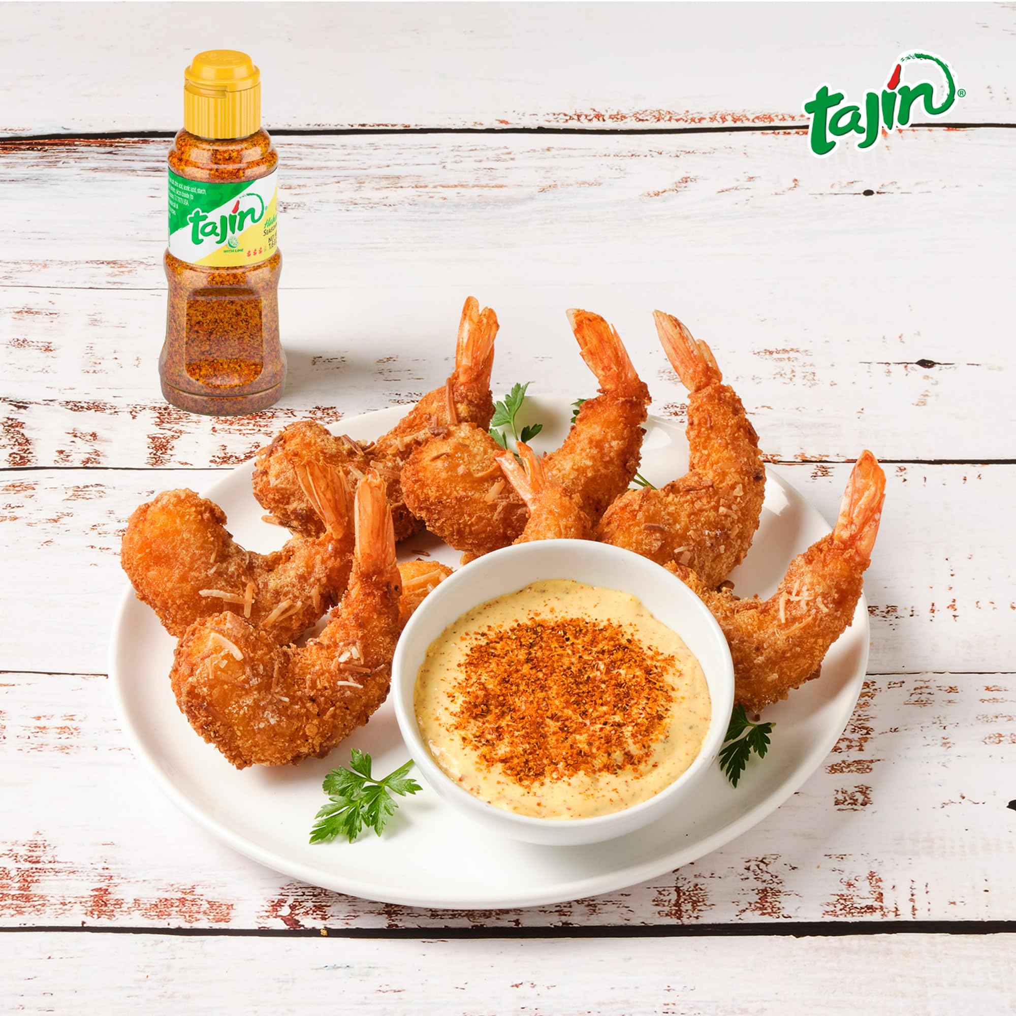 Tajin Habanero Seasoning spice-rim idea on a plate