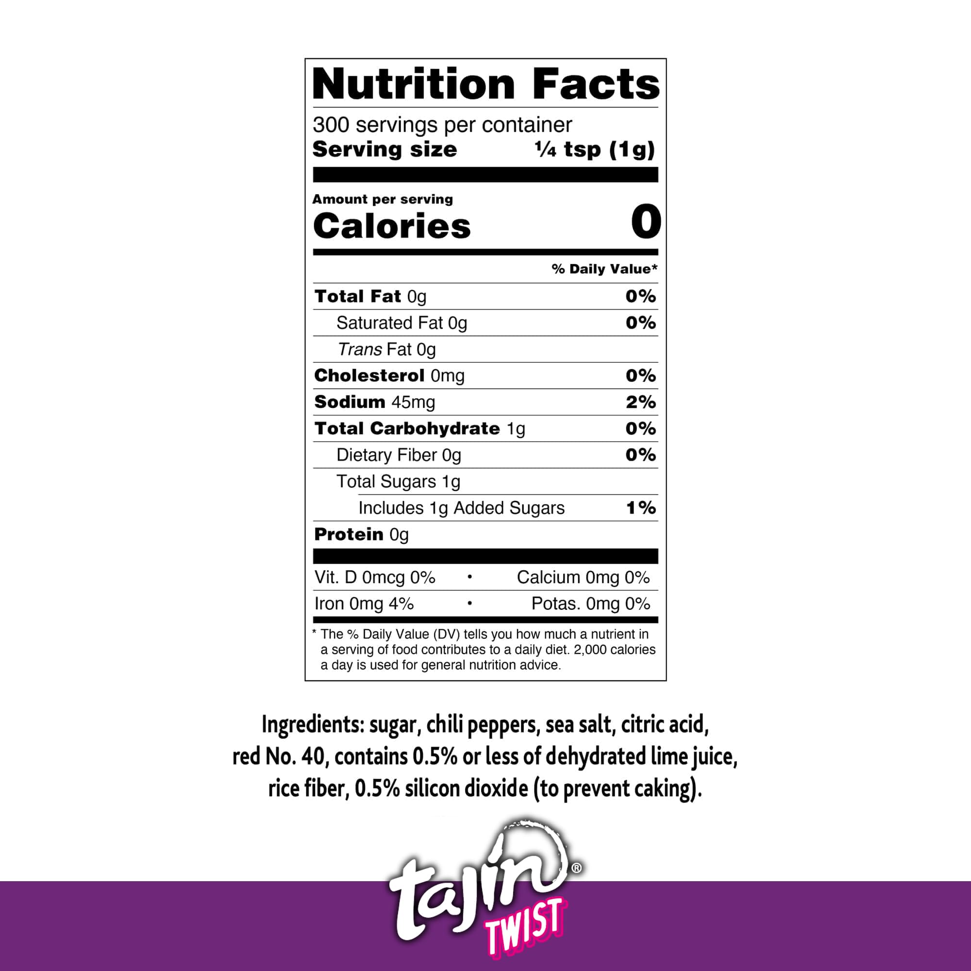Tajín Twist bottle pour for easy sprinkle on snacks.