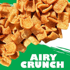 Takis Barcel chicharrones served with guacamole dip enhancing flavor pairing