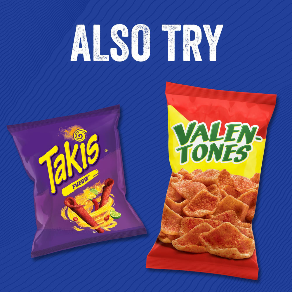 Takis Barcel Runners nutrition and label closeup for ingredient information