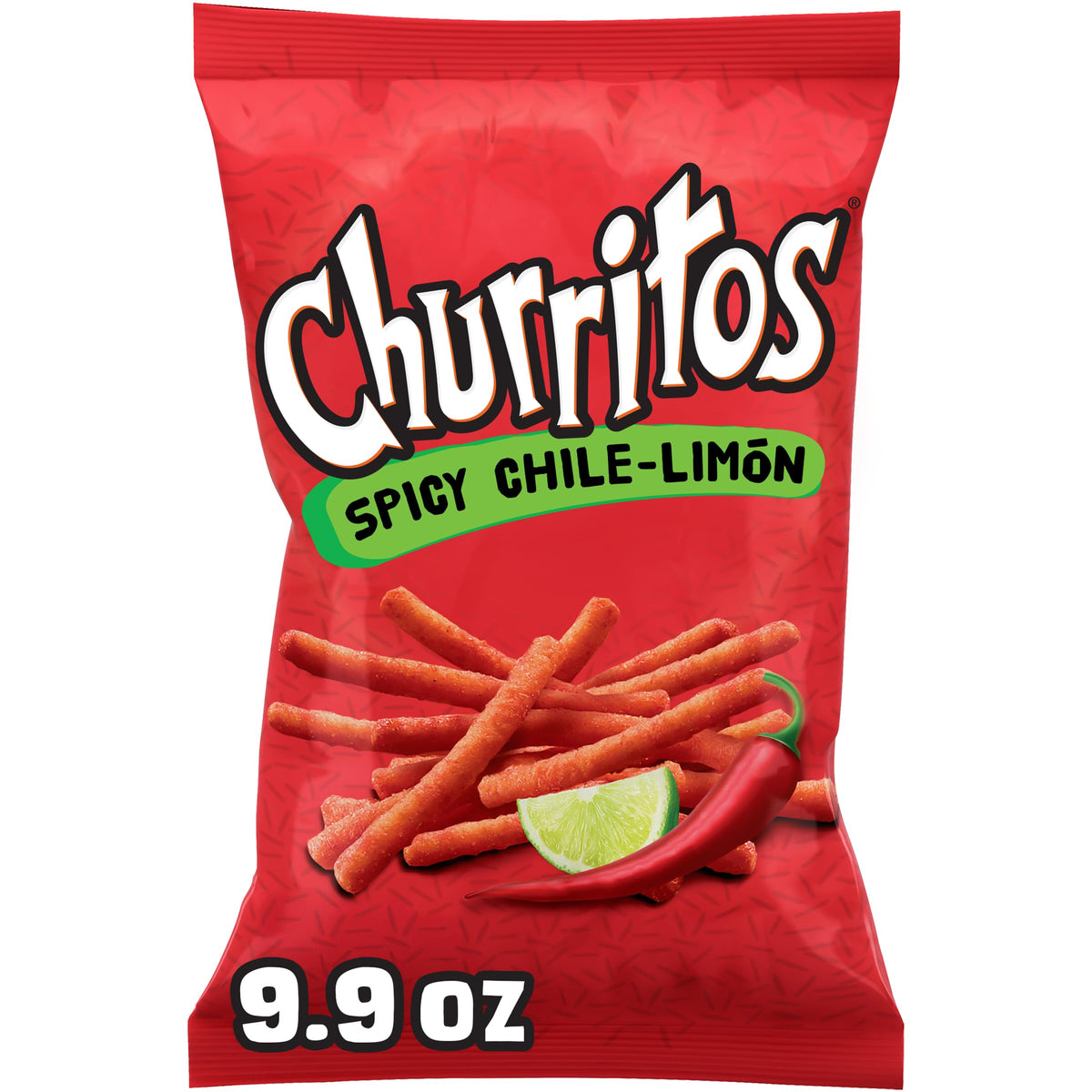 Takis front packaging showing chili-lime branding and sharing size benefit