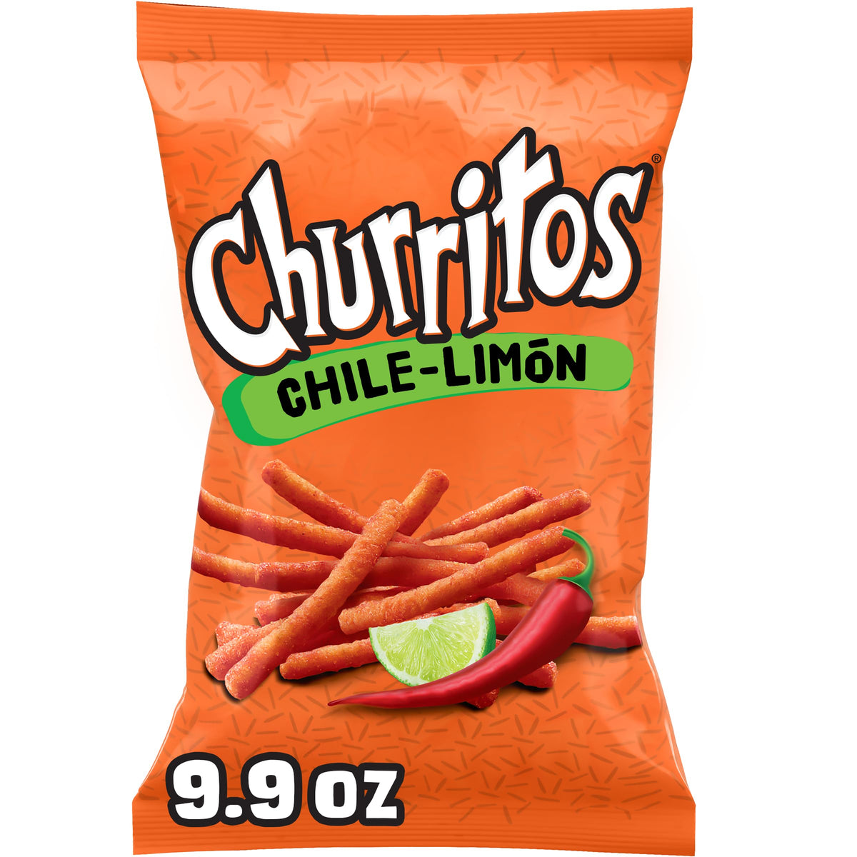 Takis Churritos front packaging showing vibrant branding and shareable size
