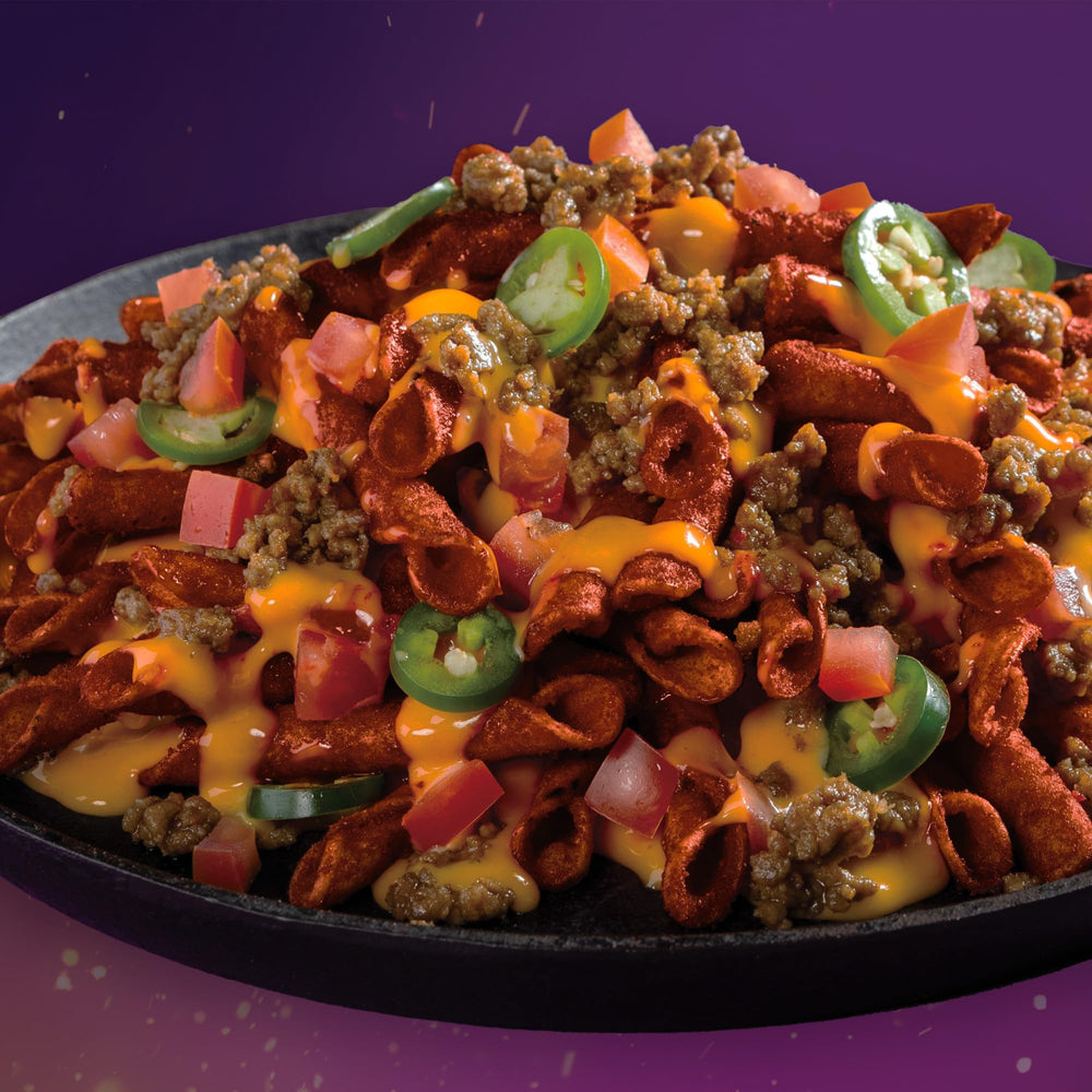 Takis bag nutrition label and ingredients close-up helping shoppers check contents quickly