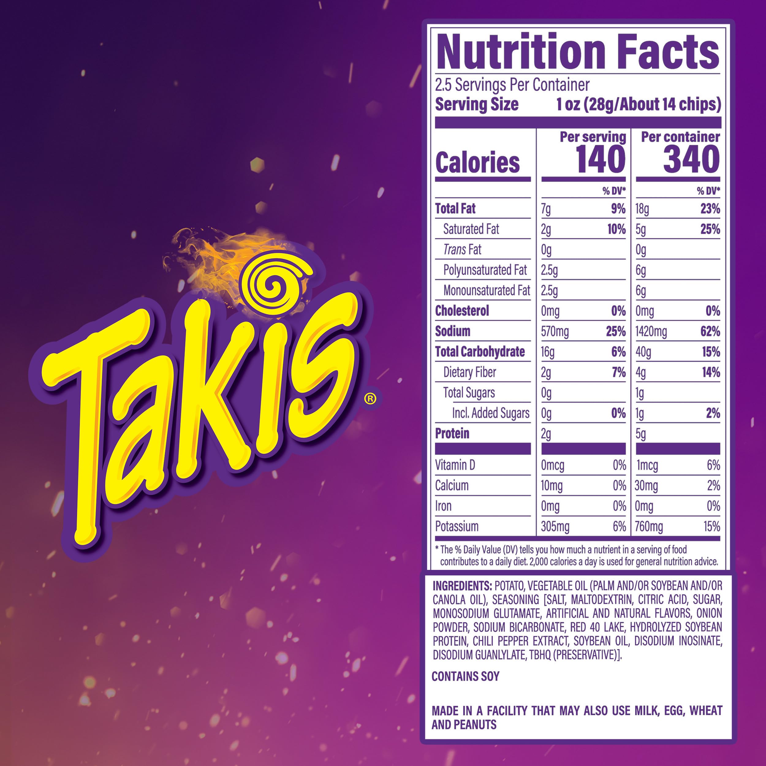 Takis Fuego Kettlez close-up of kettle chip texture highlighting crunch