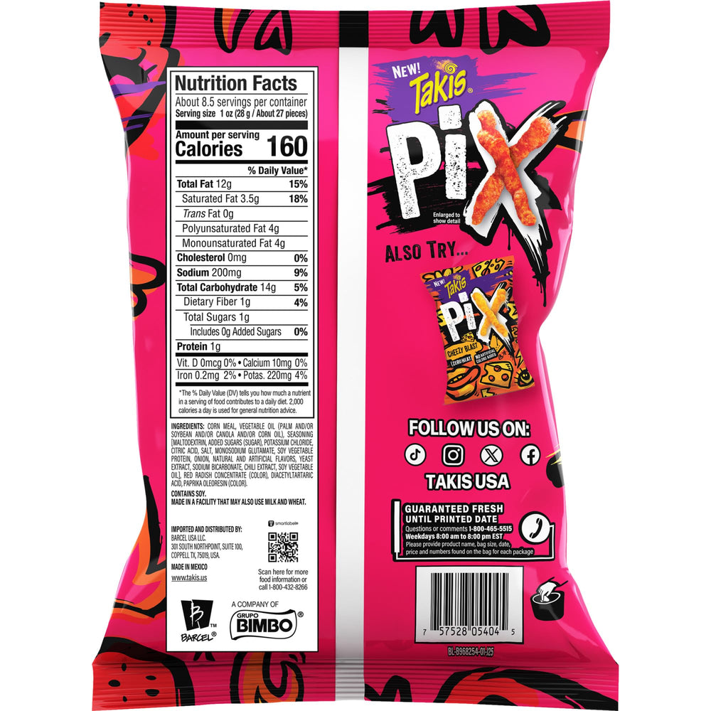 Takis Fuego Pix close-up of seasoning and crunchy texture highlighting bold flavor