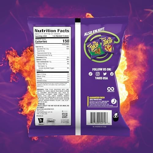 close-up of Takis chip texture highlighting rolled shape and crunch benefit