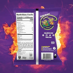 close-up of Takis chip texture highlighting rolled shape and crunch benefit