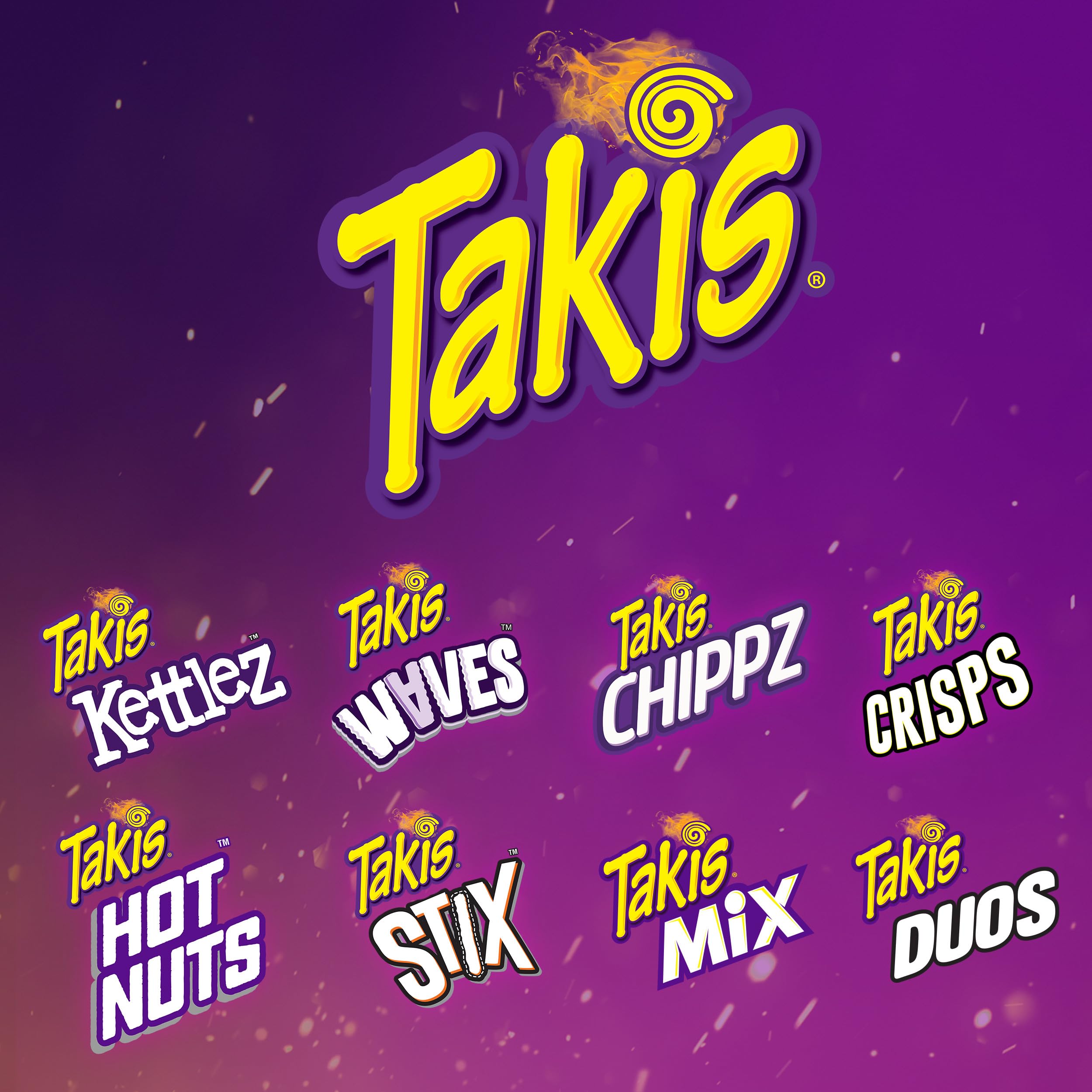 Takis Intense Nacho chips ideal for dipping at events.