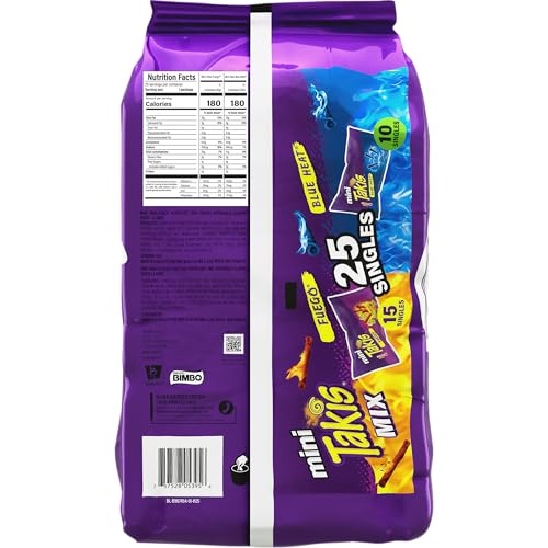 Takis Mini Blue Heat bag highlights fiery crunch for party snacks