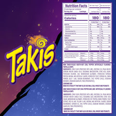 Takis Mini Intense Nacho bag conveys heat with tangy notes