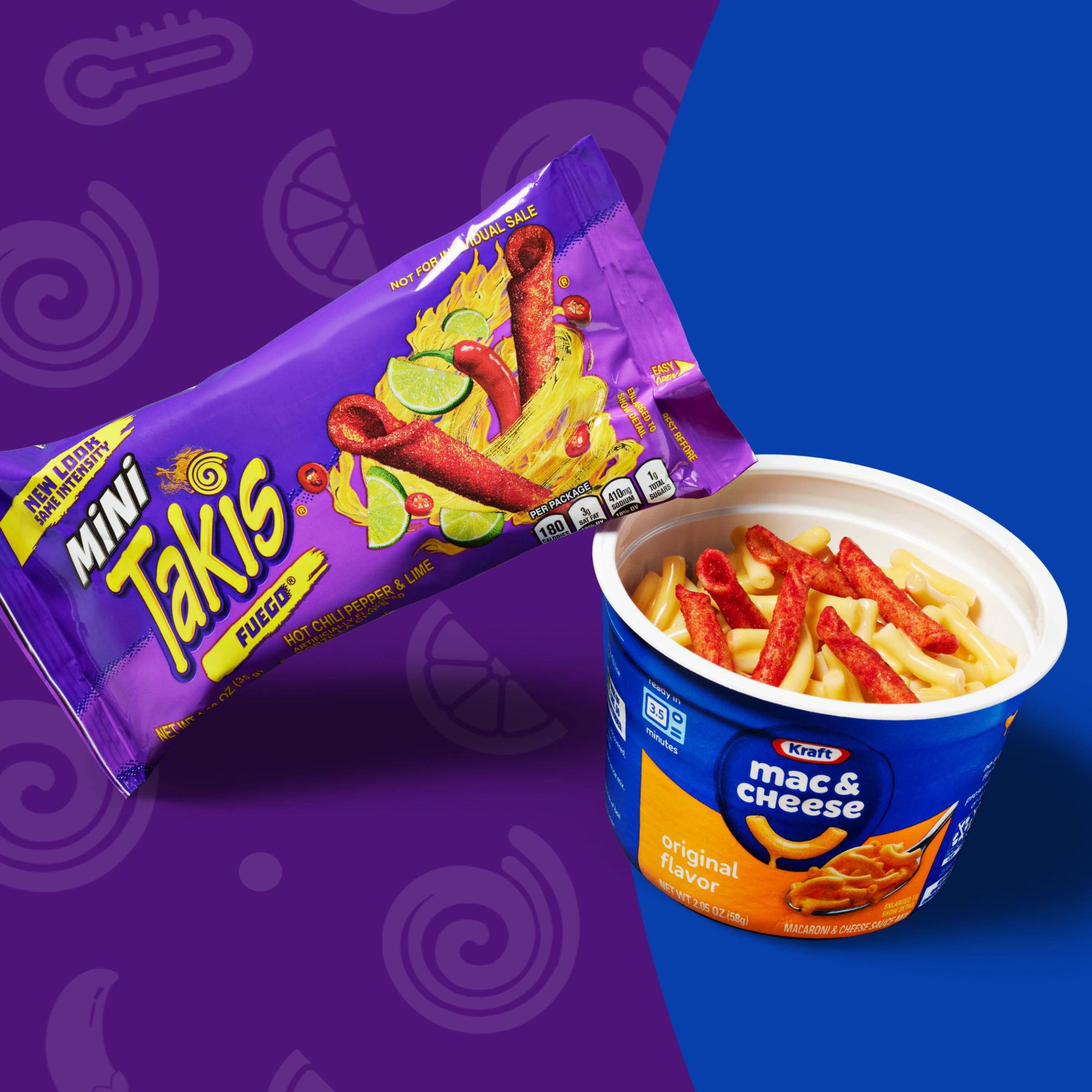 Takis Mini snack time closeup suited for office breaks