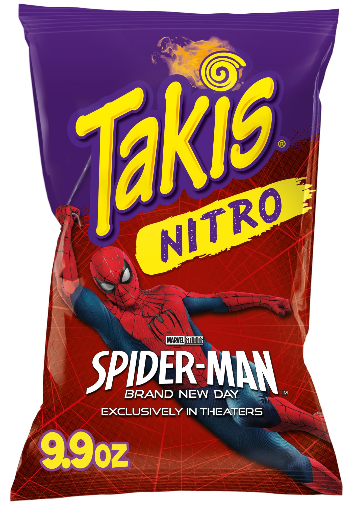 Takis bag front packaging showing Nitro habanero and lime for bold flavor