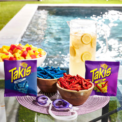 Takis variety packs with individually wrapped bags for on-the-go snacking.