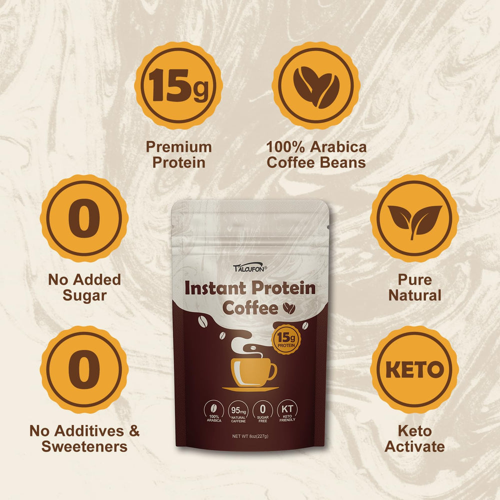 Talcufon Natural ingredients label shows no added sugar or artificial flavors.