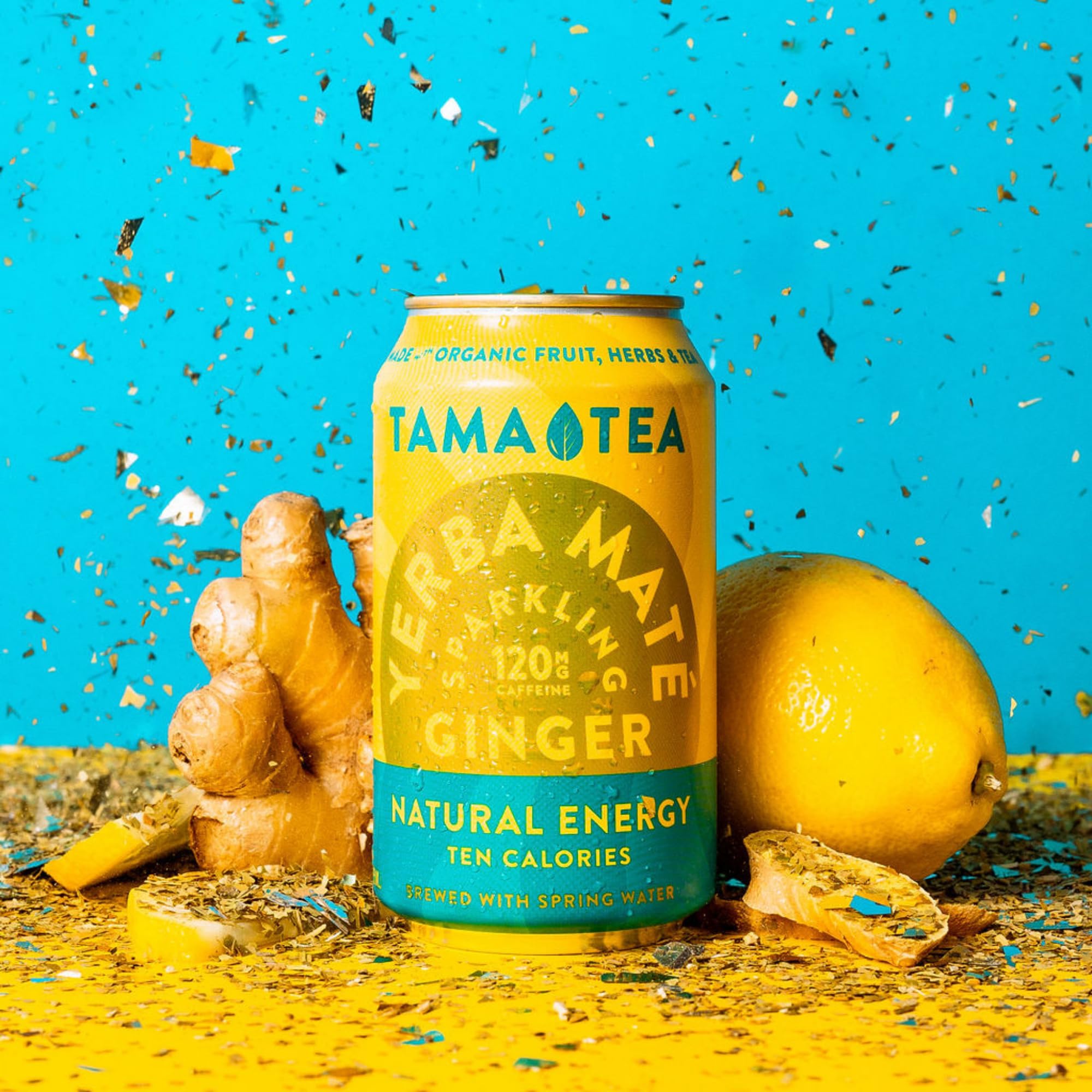 Tama Tea Ginger lemon finish sip captures a bright, refreshing flavor.