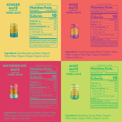 Tama Tea Mint Yerba Mate can, refreshing taste and focus