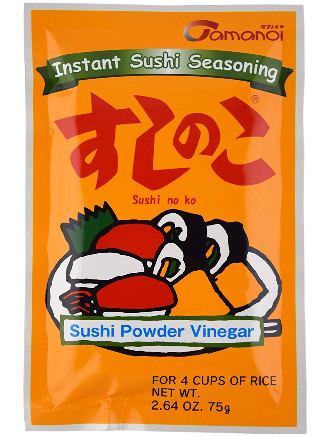 Tamanoi Sushinoko bottle closeup with label, showcasing easy pour and authentic flavor enhancer.