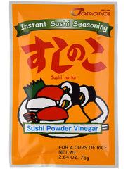 Tamanoi Sushinoko bottle closeup with label, showcasing easy pour and authentic flavor enhancer.