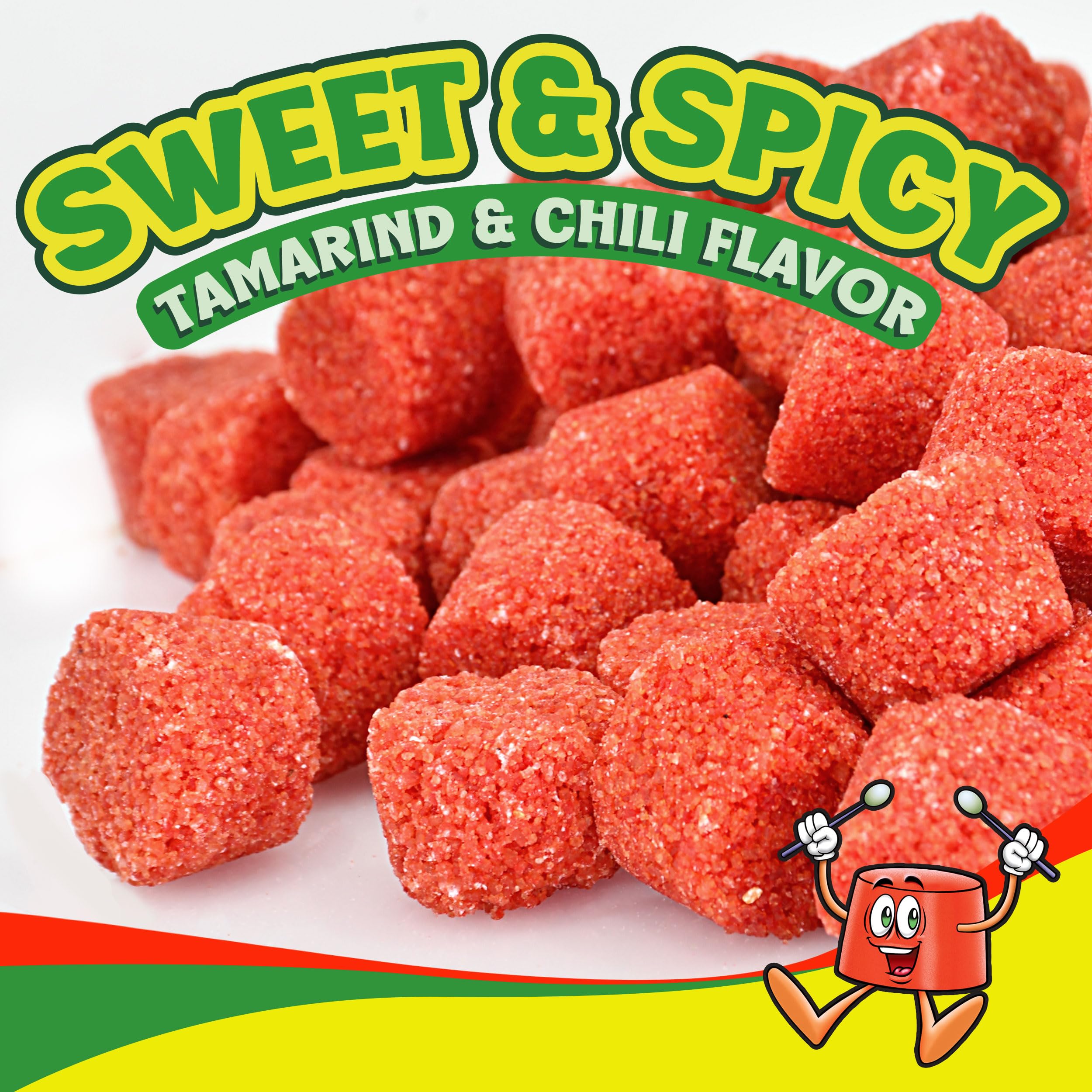 Tamborines Enchilados ingredients highlight authentic tamarind and chili flavor.