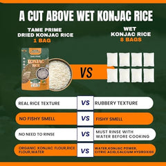 Tame Prime keto-friendly rice-substitute dish ready-to-serve.